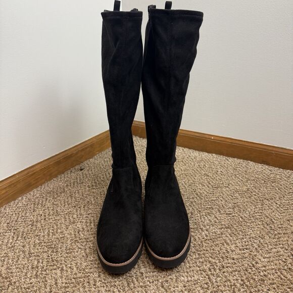 Vionic Black Over the Knee Boots - Picture 3 of 15